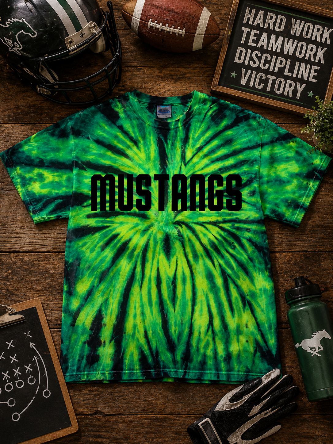 Tie Dye PUFF VINYL Shirts