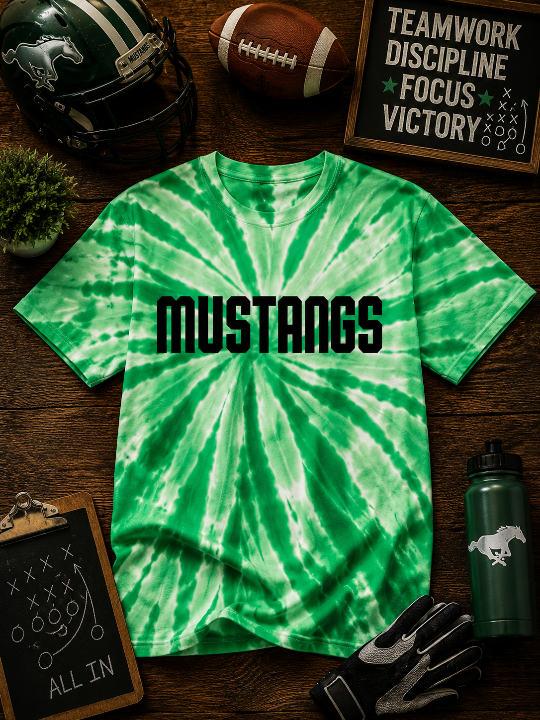 Tie Dye PUFF VINYL Shirts