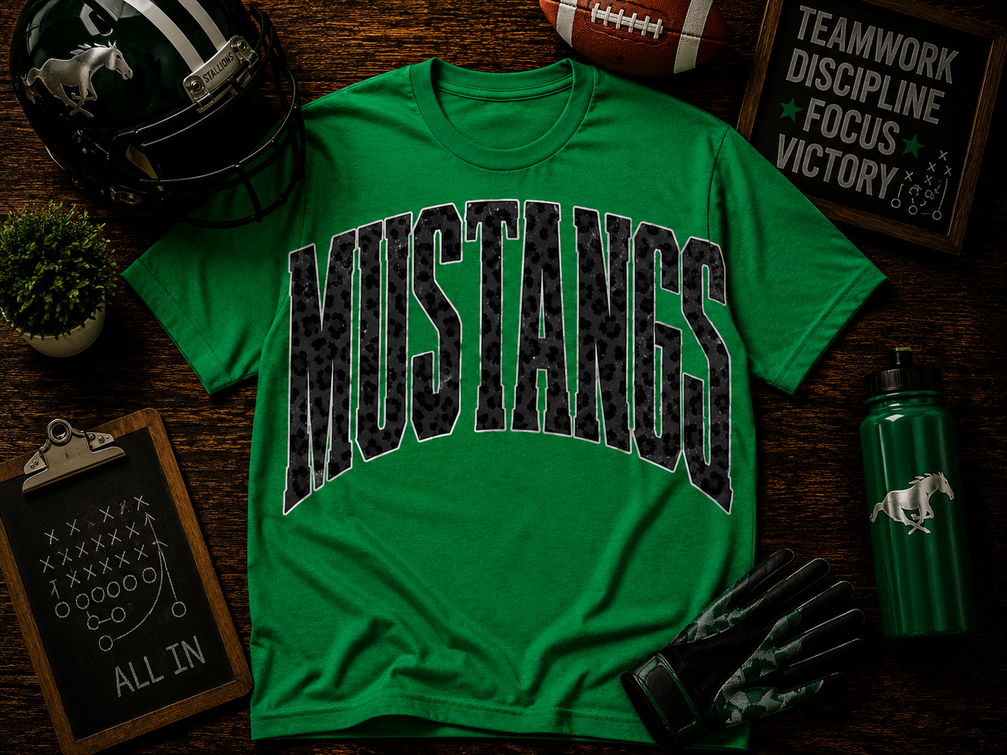 Mustangs Shirt Options