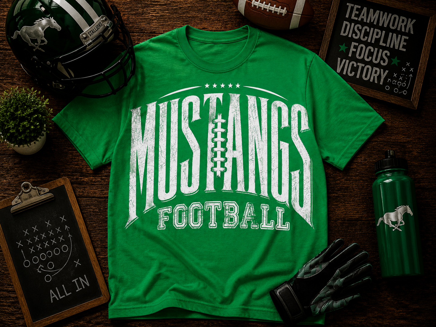 Mustangs Shirt Options