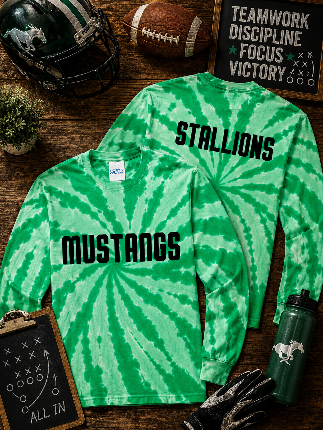 Tie Dye PUFF VINYL Shirts
