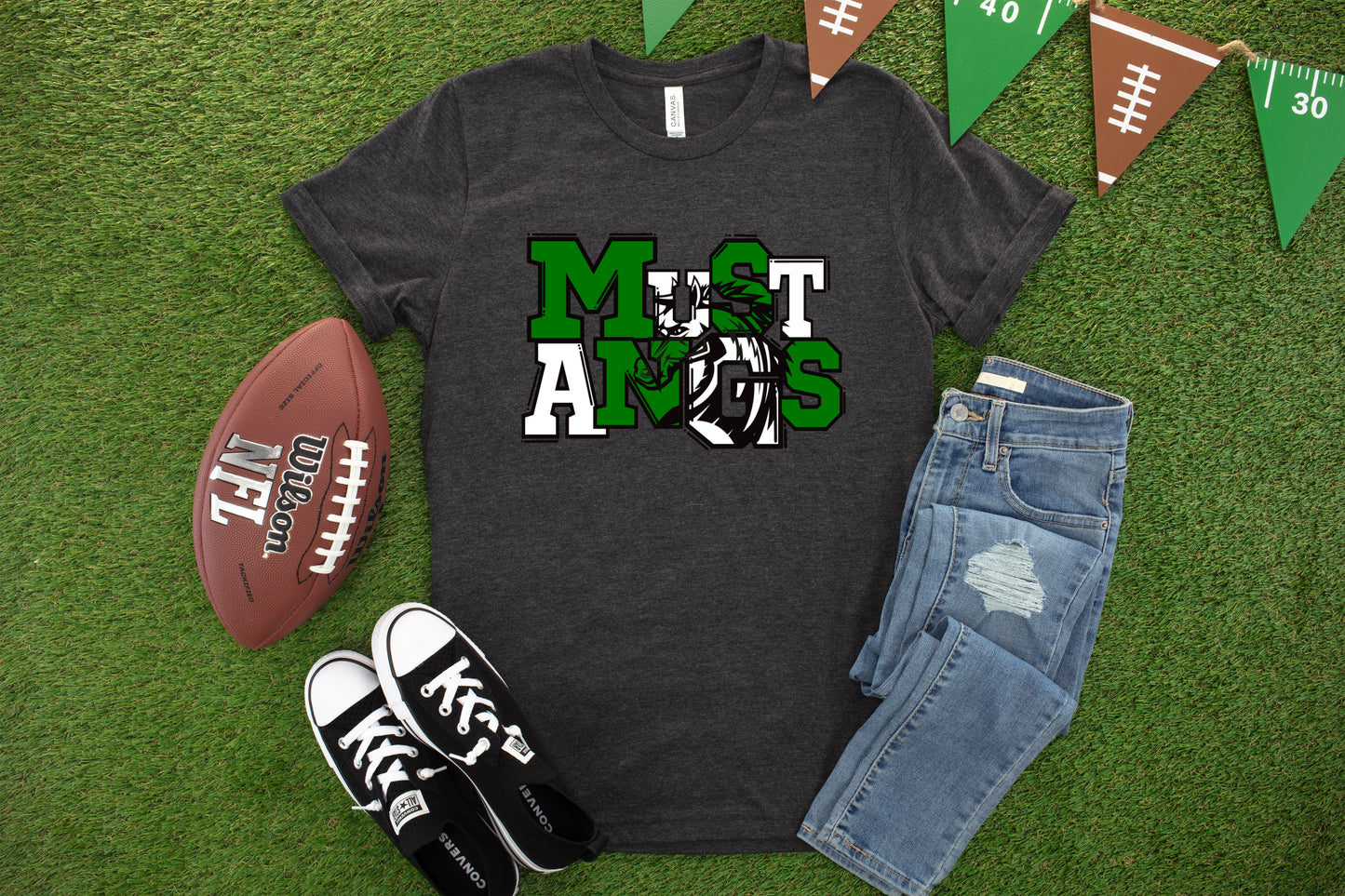 Mustangs Short/Long Sleeve shirts (adult only)