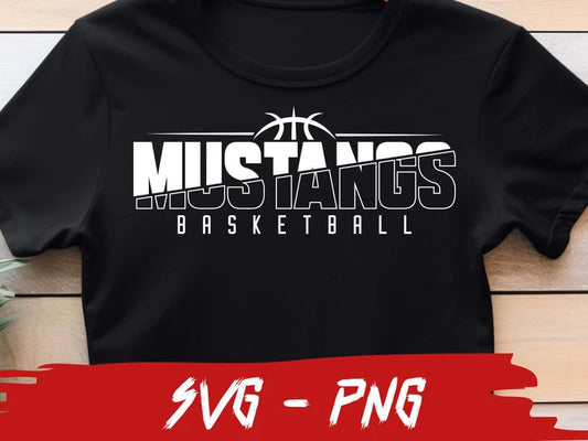 Basketball mustangs unisex t shirt